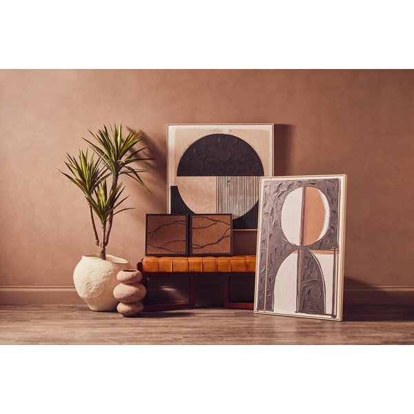 Картина с включена рамка/върху платно 103x103 cm Astratto – Premier Housewares-image-2