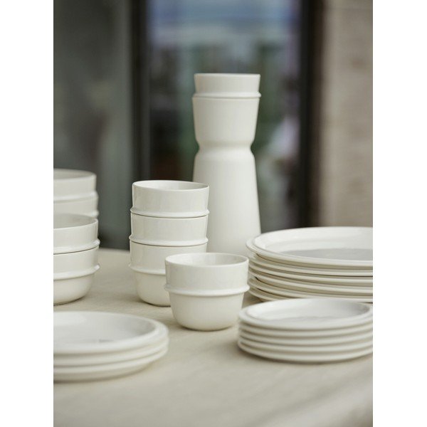 Кремава порцеланова чиния ø 24 cm Eau – Zone-image-3