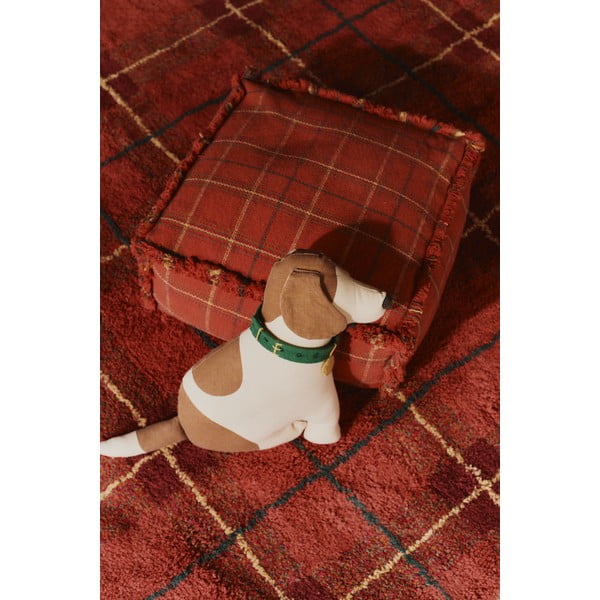 Червен  детски пуф Mapple Red – Lorena Canals-image-4