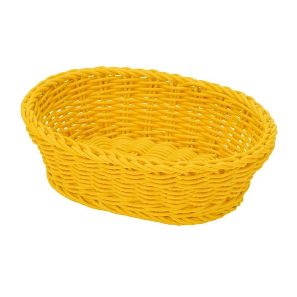 Košík Tischkorb Yellow, 23,5x16x6,5 cm