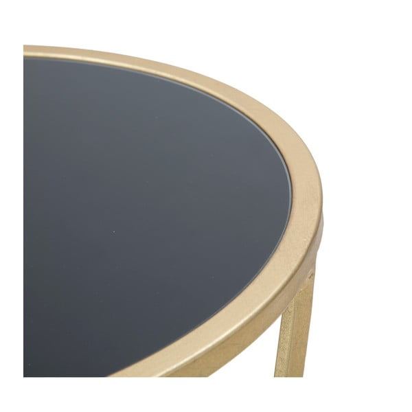 Сгъваема маса в черно и златно, височина 75 cm Glam Simple - Mauro Ferretti-image-3