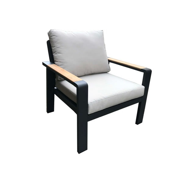 Сив алуминиев градински комплект за отдих за 5 души Rotterdam – Rojaplast-image-3