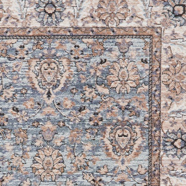 Пътека в синьо и кремаво 80x300 cm Vintage – Think Rugs-image-3