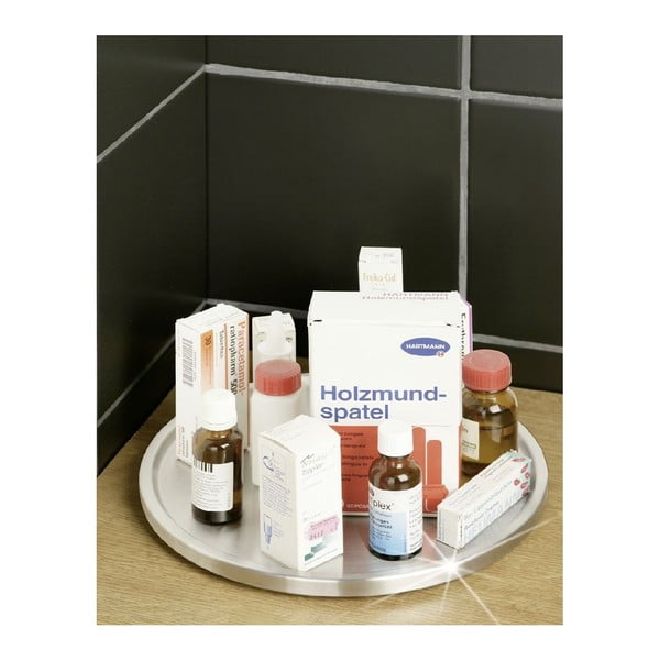 Органайзер от неръждаема стомана, ø 26,5 cm - Wenko Turn Uno-image-2