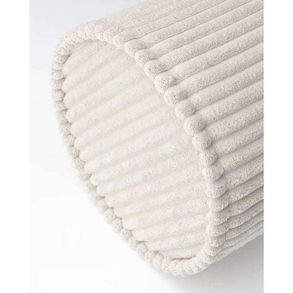 Кремава детска възглавница за диван от рипсено кадифе Roll – Wigiwama-image-3