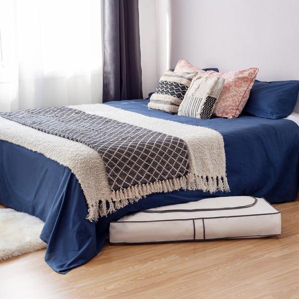 Бяла кутия за съхранение под леглото - Compactor-image-1