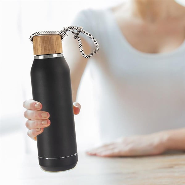 Черен термос 600 мл - Orion-image-1