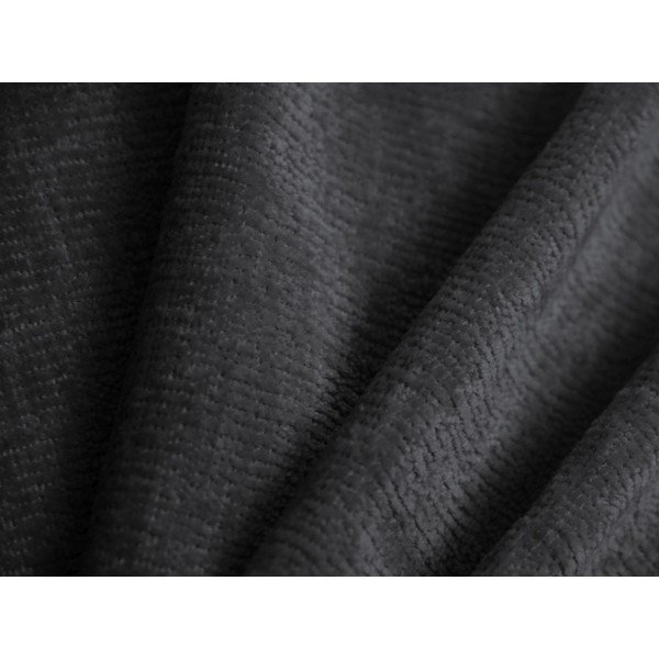 Тъмносиво единично легло 90x200 cm тапицирано с място за съхранение с включена подматрачна рамка Lupine – Micadoni -image-4