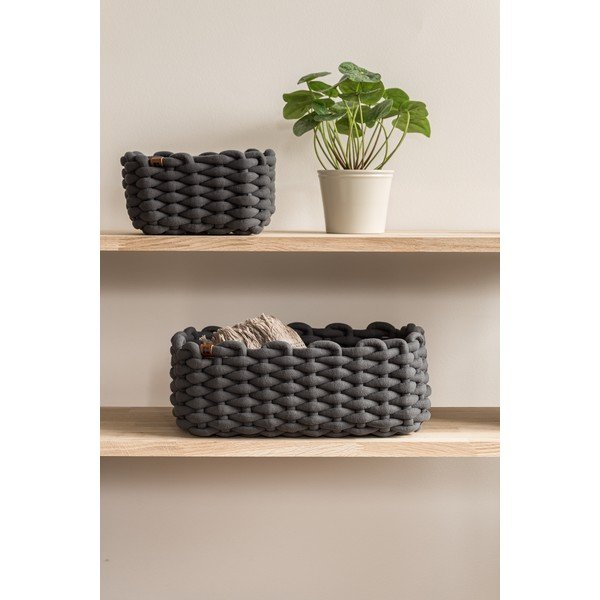 Текстилна кошница 20x15x11 cm Peach Skin S – Bigso-image-3