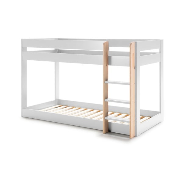 Бяло двуетажно легло за деца 90x190 cm Angel - Marckeric-image-3