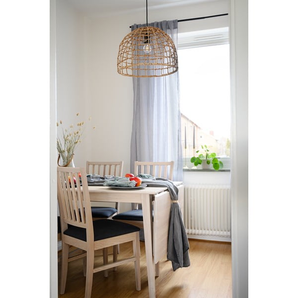 Сгъваема маса за хранене от дъб с матов лак , 120 x 80 cm Filippa - Rowico-image-3