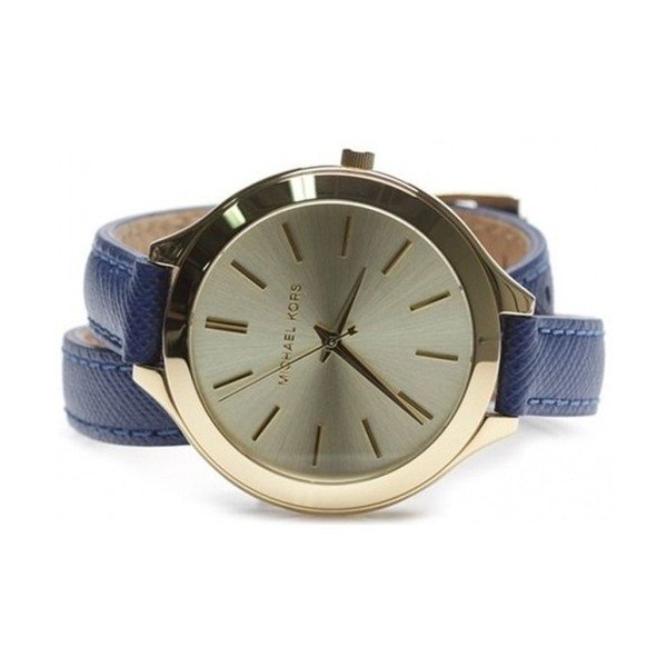 Часовник с кожена каишка MK2286 - Michael Kors-image-1