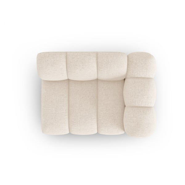 Кремав модулен диван (десен ъгъл) Lupine – Micadoni Home-image-3