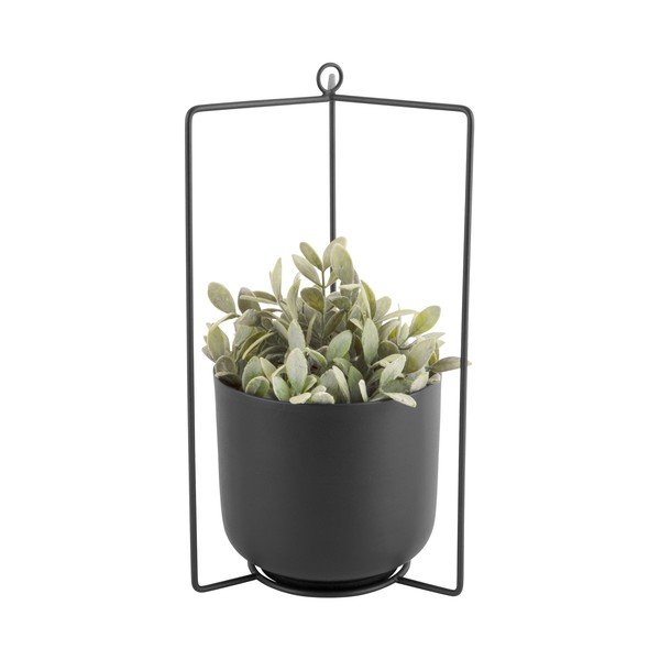 Черна метална висяща саксия, височина 36 cm Spatial - PT LIVING-image-2