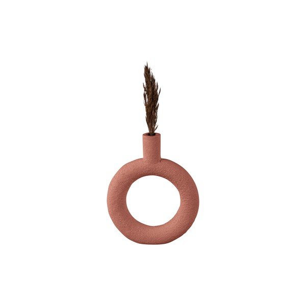 Кафява ваза Ring - PT LIVING-image-1
