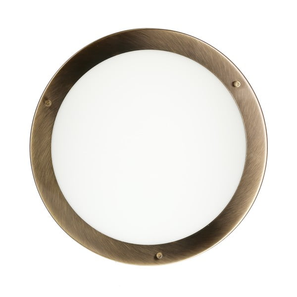 Лампа за таван в бронз със стъклен абажур ø 18 cm Aquila - Candellux Lighting-image-4