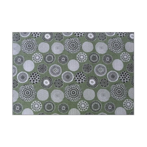 Зелен градински килим Естели, 200 x 140 cm - Hartman
