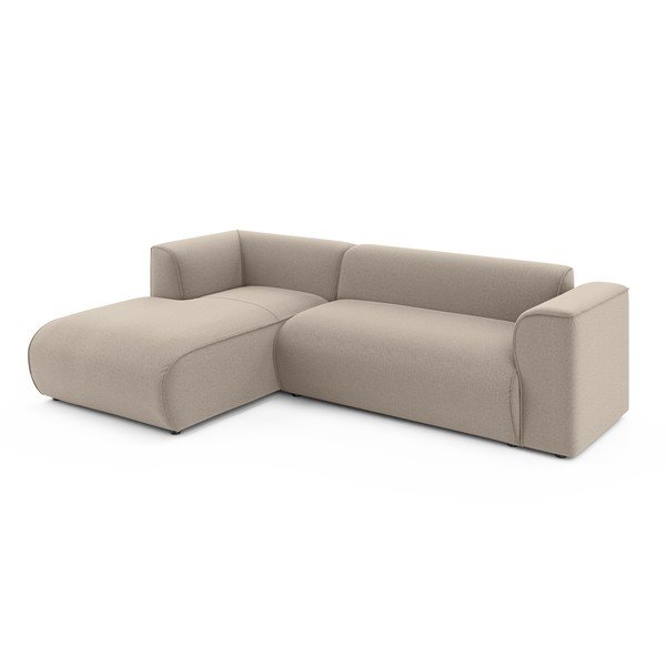 Светлокафяв ъглов диван (ляв ъгъл) Merid  – Ropez-image-2