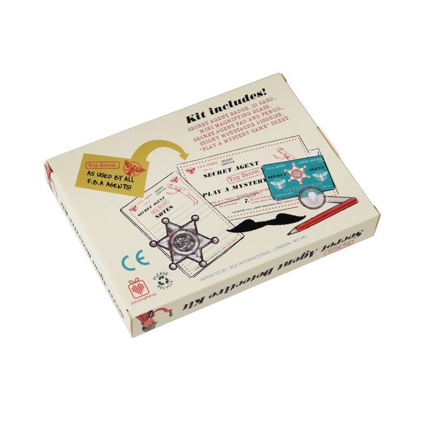 Špionský set s odznakem Rex London Secret Agent-image-3
