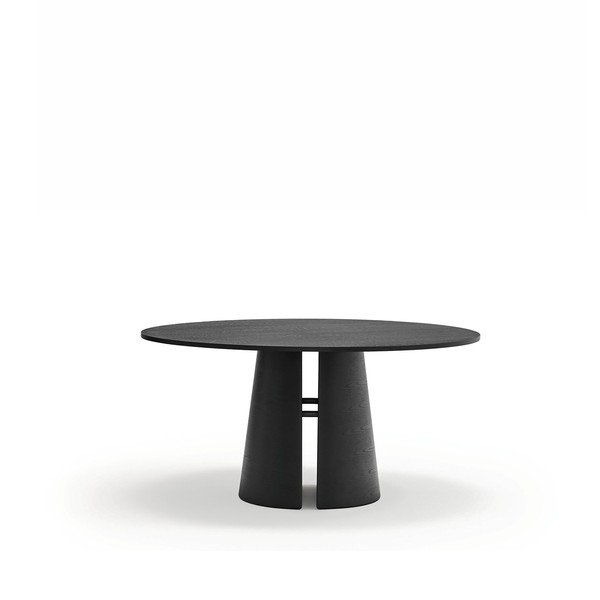 Кръгла трапезна маса от декор от ясен ø 157 cm Cep – Teulat