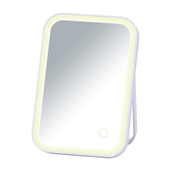 Бяло козметично огледало с LED подсветка Arizona - Wenko