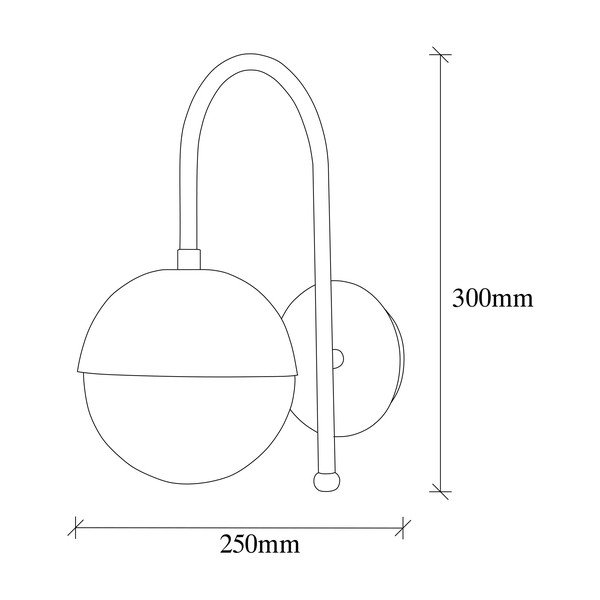 Стенна лампа в бронзов цвят Karsor – Opviq lights-image-4