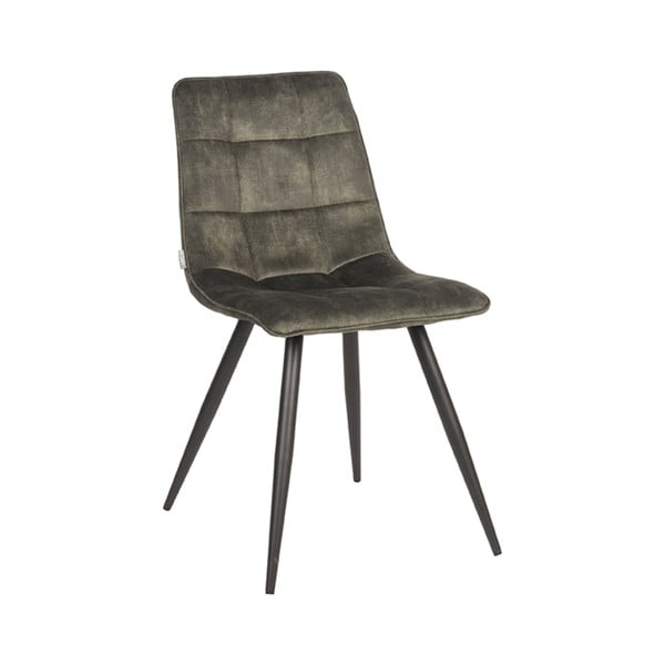 Кадифени трапезни столове в цвят каки в комплект от 2 броя Jelt - LABEL51