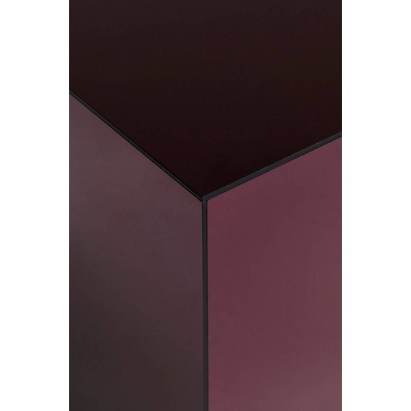 Стъклена странична масичка 45,5x45,5 cm Cube – Ellos Home-image-2