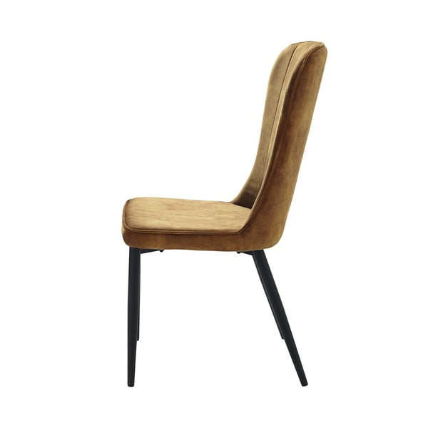 Жълт трапезен стол Hudson - Unique Furniture-image-2