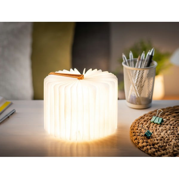 Оранжева светлинна декорация с USB Booklight – Gingko-image-1
