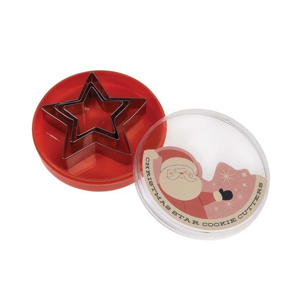 Sada 3 vykrajovátek na těsto Rex London Christmas Star
