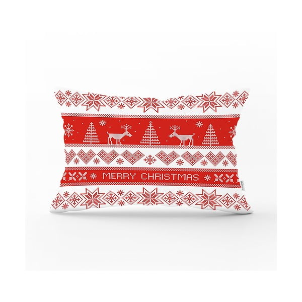 Коледна калъфка за възглавница Nordic Knit, 35 x 55 cm - Minimalist Cushion Covers