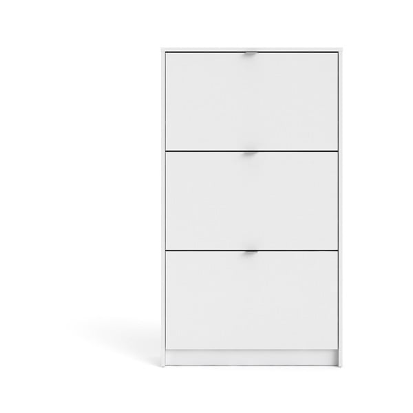 Бяла накланяща се стойка за обувки Shoes – Tvilum-image-2