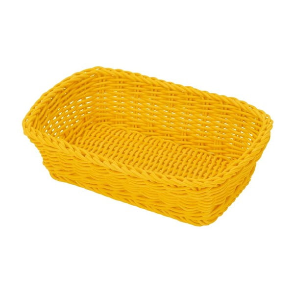 Košík Korb Yellow, 26,5x19x7 cm