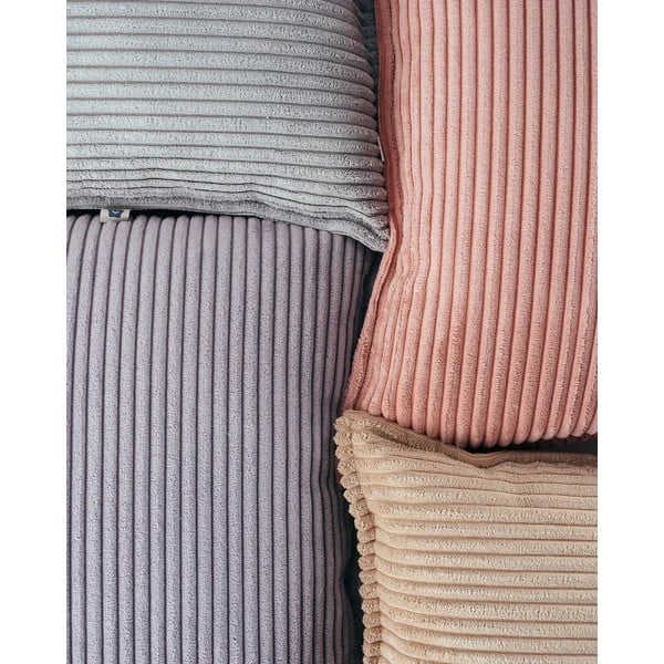 Светлокафява детска възглавница за диван от рипсено кадифе Bolster – Wigiwama-image-2