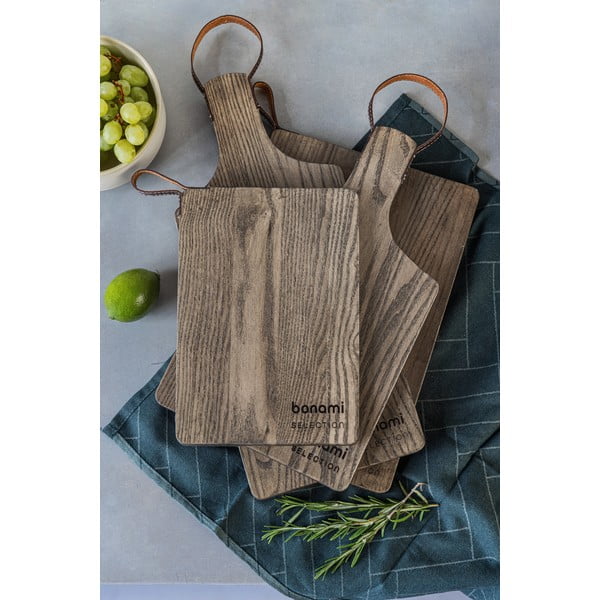 Дървена дъска за рязане за сервиране 26 x 18 cm Rustic – Bonami Selection-image-1