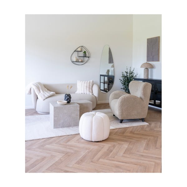 Декоративна възглавница от изкуствена кожа 45x45 cm Galena – House Nordic-image-4