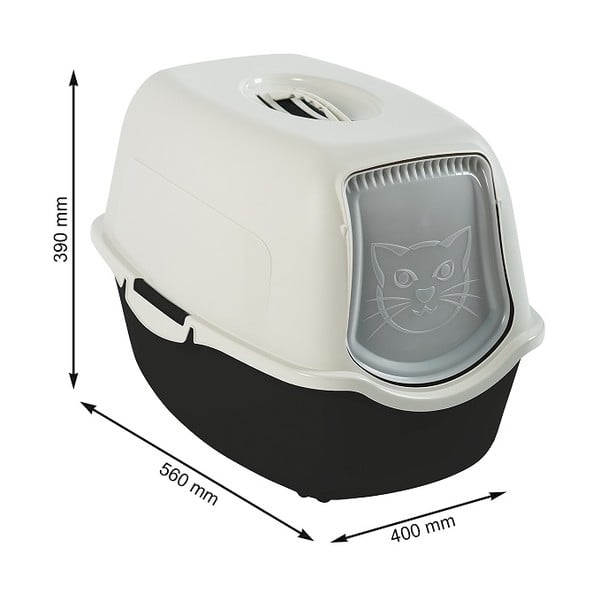 Котешка тоалетна 56x40 cm Eco Bailey - Rotho-image-4