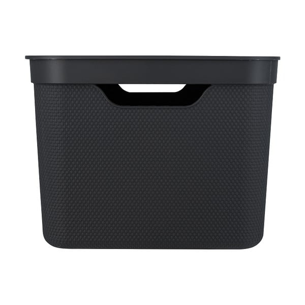 Пластмасова кутия за съхранение с капак Deco - Rotho-image-2