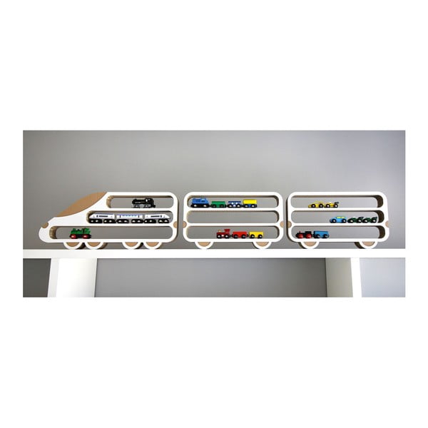 Комплект от 3 рафта Локомотив и 2 вагона - Unlimited Design for kids-image-3