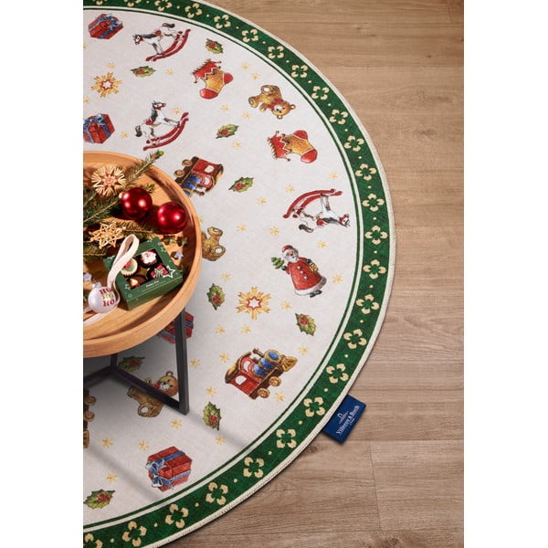 Зелен кръгъл килим с коледен мотив ø 150 cm Green Christmas – Villeroy&Boch-image-3