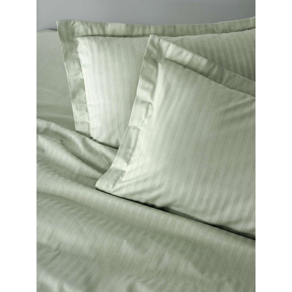 Светлозелено единично  спално бельо 200x140 cm Stripe  – Mijolnir-image-4