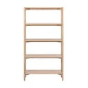 Библиотека от декор от дъб  в естествен цвят 86x160x30 cm Braidwood – Actona