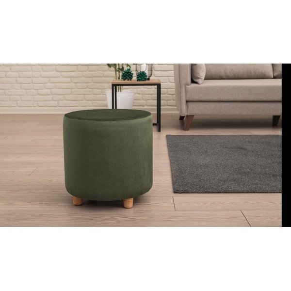 Тъмнозелена табуретка Begon – Balcab Home-image-2