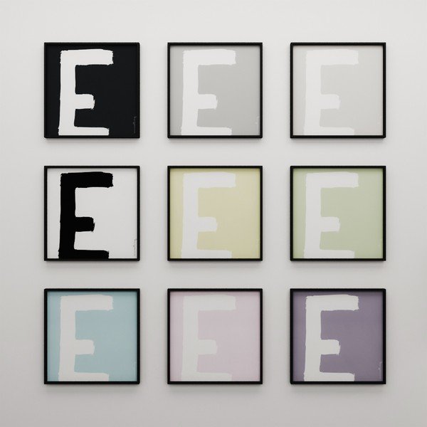 Plakát Litera E, 50x50 cm-image-2