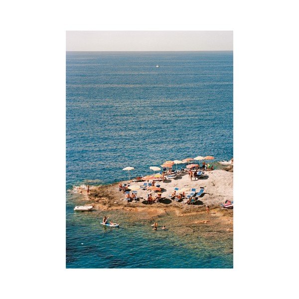 Постер 30x40 cm Ponza Tangerine – Anna Pihan – The Poster Club