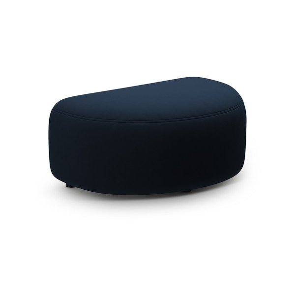 Синя кадифена табуретка Kate – Micadoni 