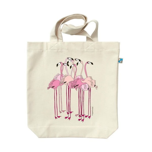Платнена чанта Фламинго - Postershop