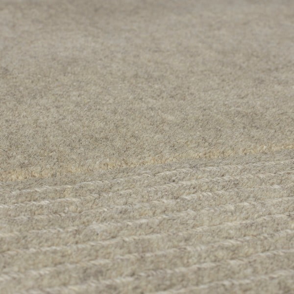 Бежова вълнен пътека 60x230 cm - Flair Rugs-image-3