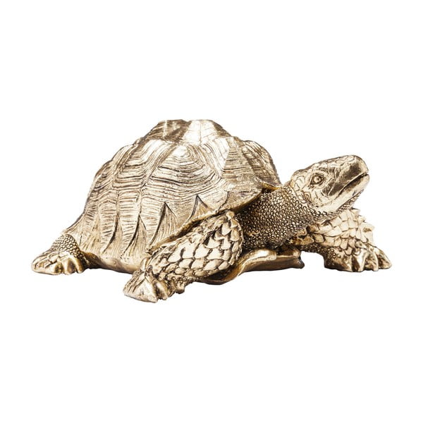 Декоративна статуетка в златист цвят Turtle - Kare Design